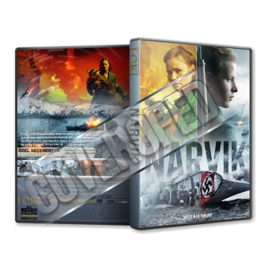 Narvik - Kampen om Narvik - 2022 Türkçe Dvd Cover Tasarımı